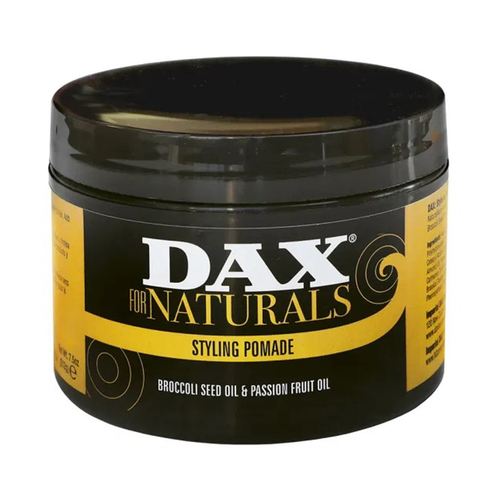 Dax For Naturals Styling Pomade with Broccoli Seed Oil Help Hydrate Softer and Shiner Hair 7.5Oz (212g)